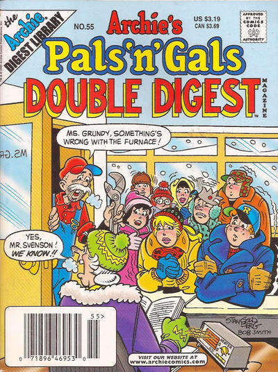 Archie’s Pals ‘n’ Gals Double Digest #55 Newsstand Edition