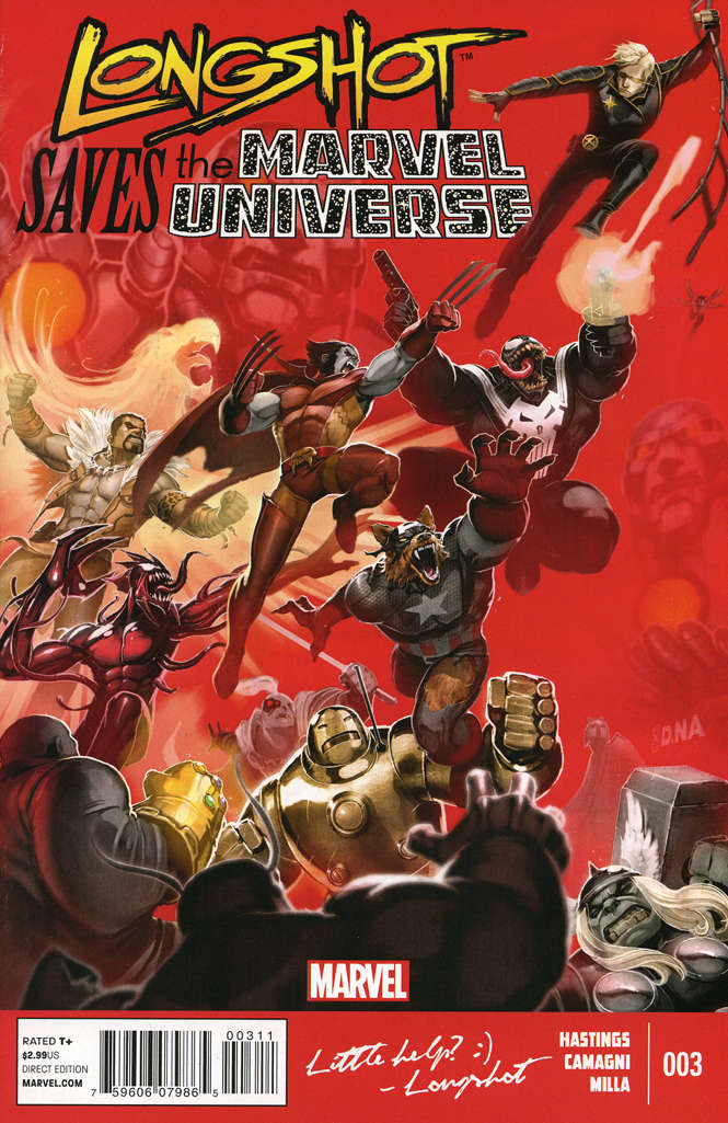 Longshot Saves the Marvel Universe #3