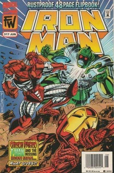Iron Man (1st Series) #317 Newsstand Edition