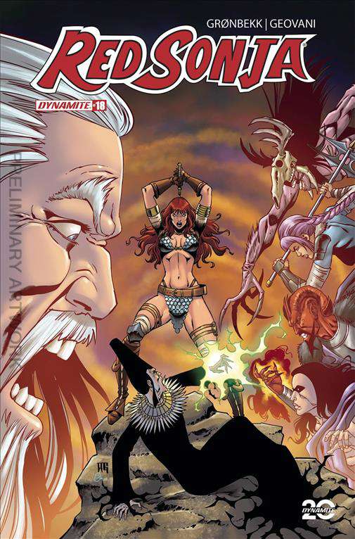Red Sonja (Dynamite, Vol. 7) #18 Variation D