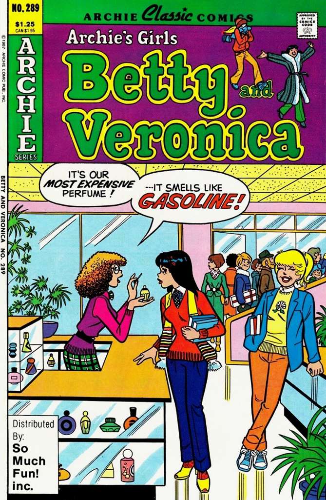 Archie’s Girls Betty & Veronica #289  - 2nd printing