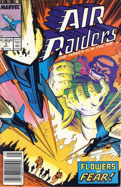 Air Raiders #4 Newsstand Edition