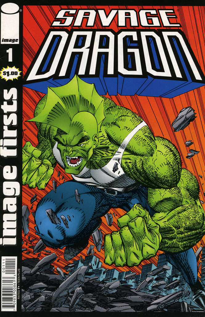 The Savage Dragon (Mini-Series) #1  - 2nd printing