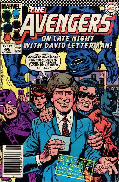 The Avengers #239 Newsstand Edition