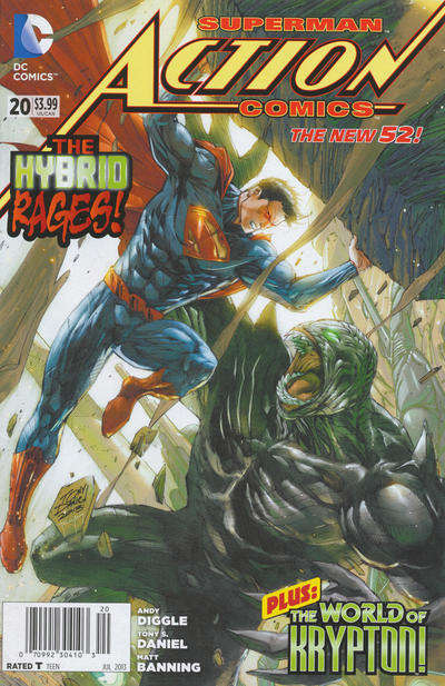 Action Comics (2nd Series) #20 Newsstand Edition