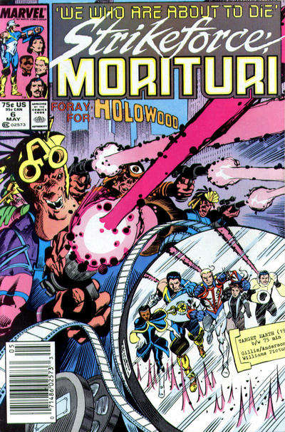 Strikeforce: Morituri #6 Newsstand Edition