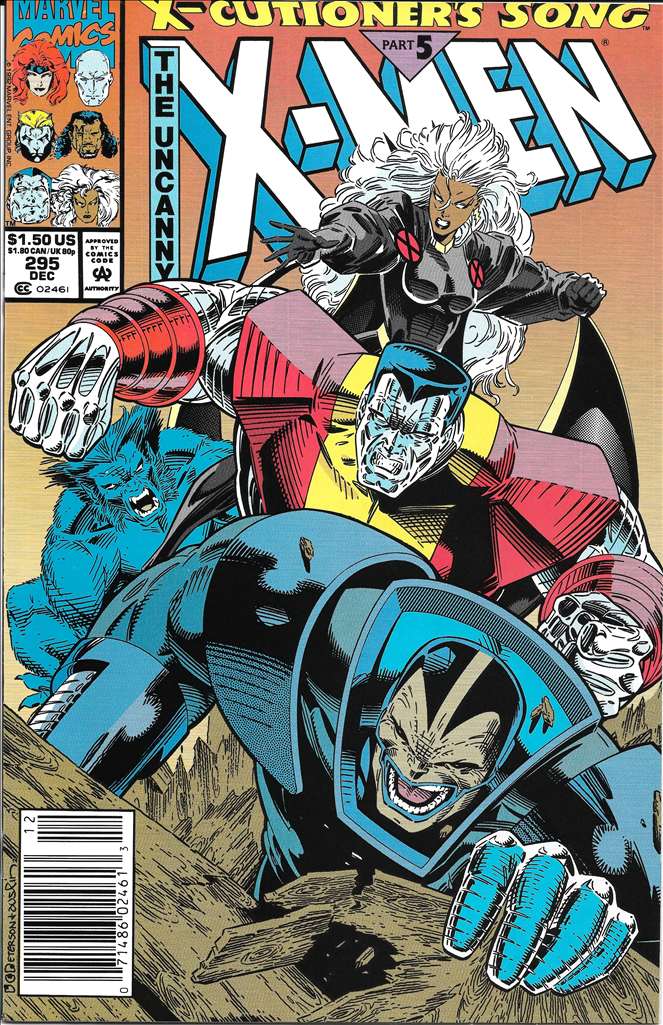 The Uncanny X-Men #295 Newsstand Edition