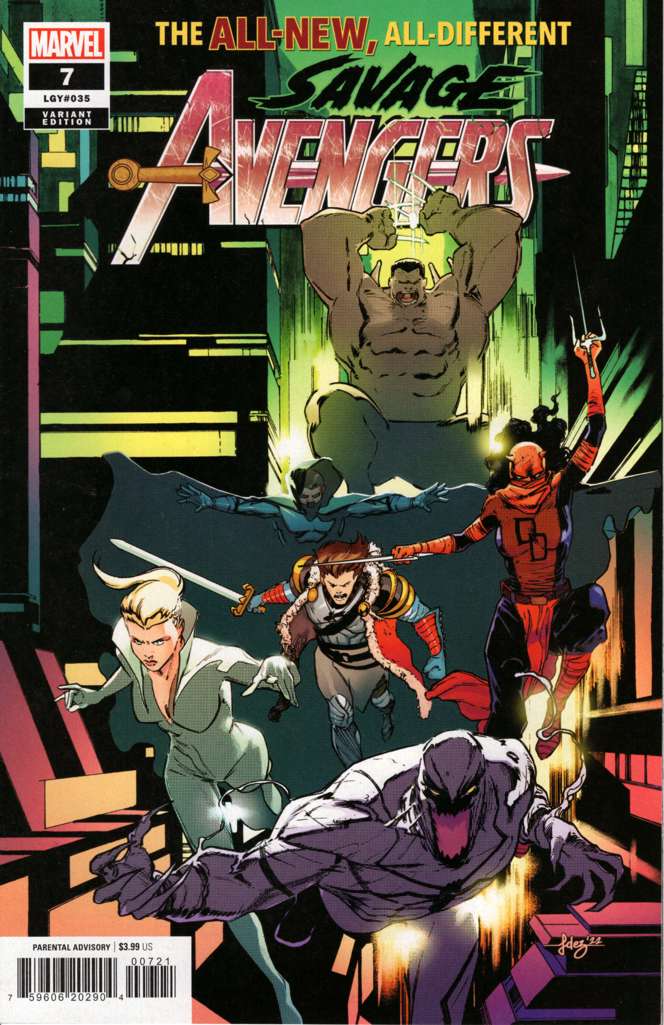 Savage Avengers (2nd Series) #7 Variation A
