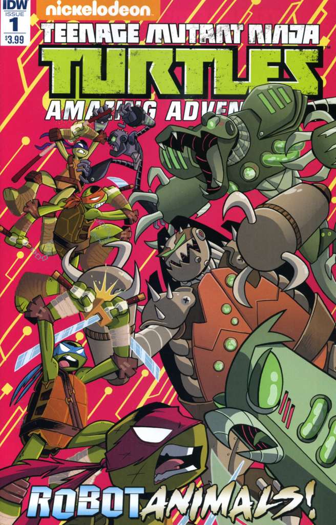 Teenage Mutant Ninja Turtles: Amazing Adventures: Robotanimals