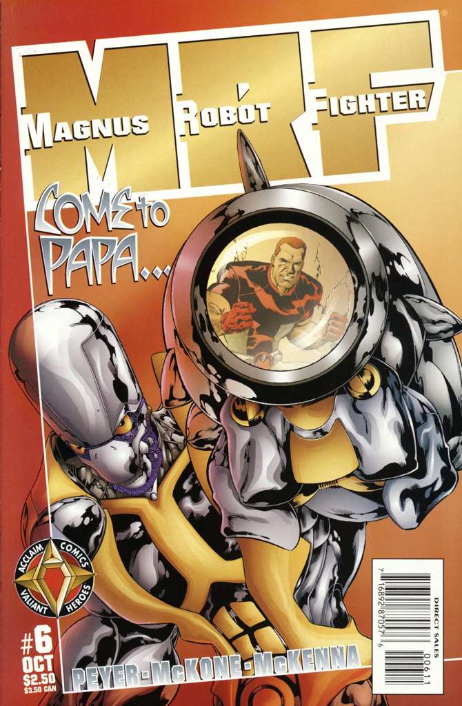 Magnus Robot Fighter (Acclaim) #6