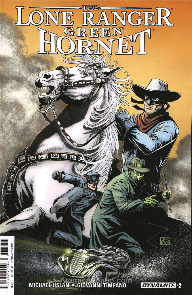 The Lone Ranger Green Hornet #2 Variation A