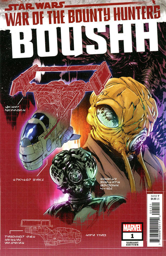 Star Wars: War of the Bounty Hunters—Boushh #1 Variation A