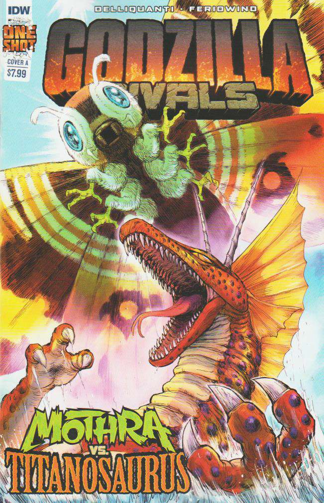 Godzilla Rivals: Mothra Vs. Titanosaurus #1 Variation A