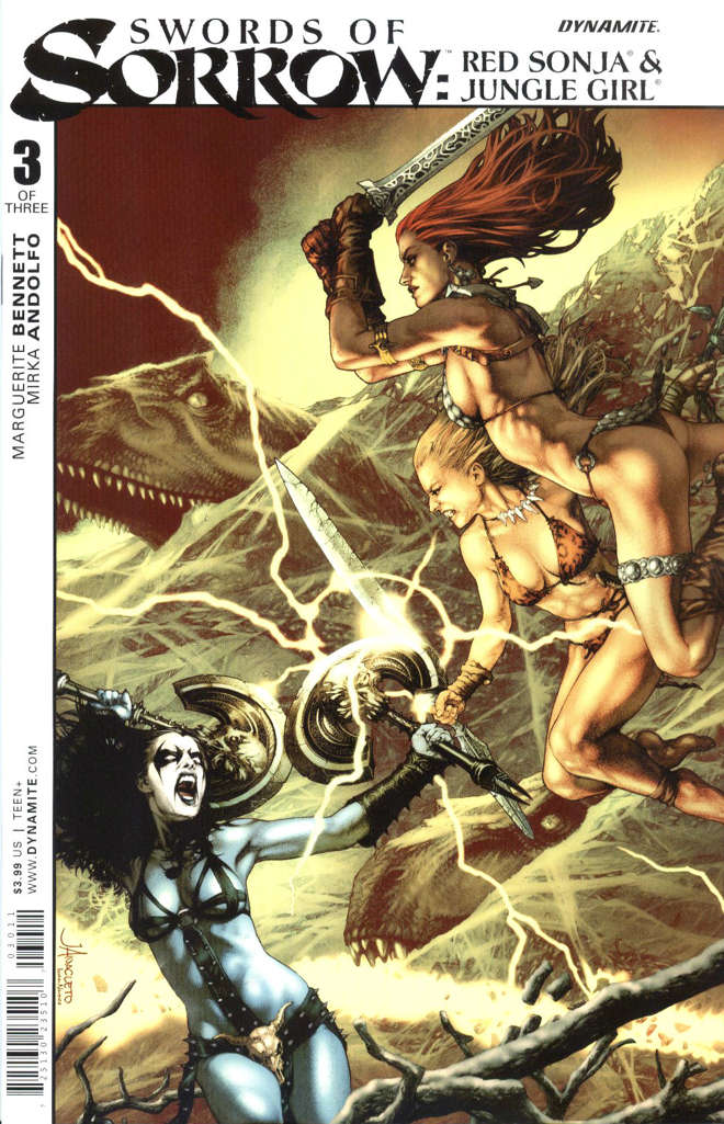 Swords of Sorrow Red Sonja & Jungle Girl #3 Variation A