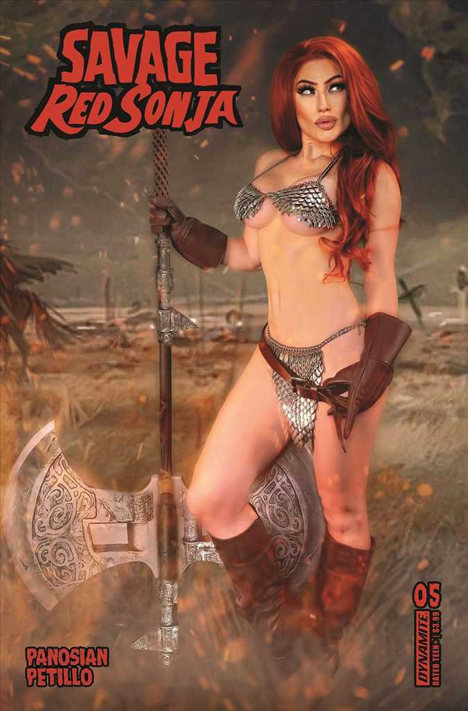 Savage Red Sonja #5 Variation D