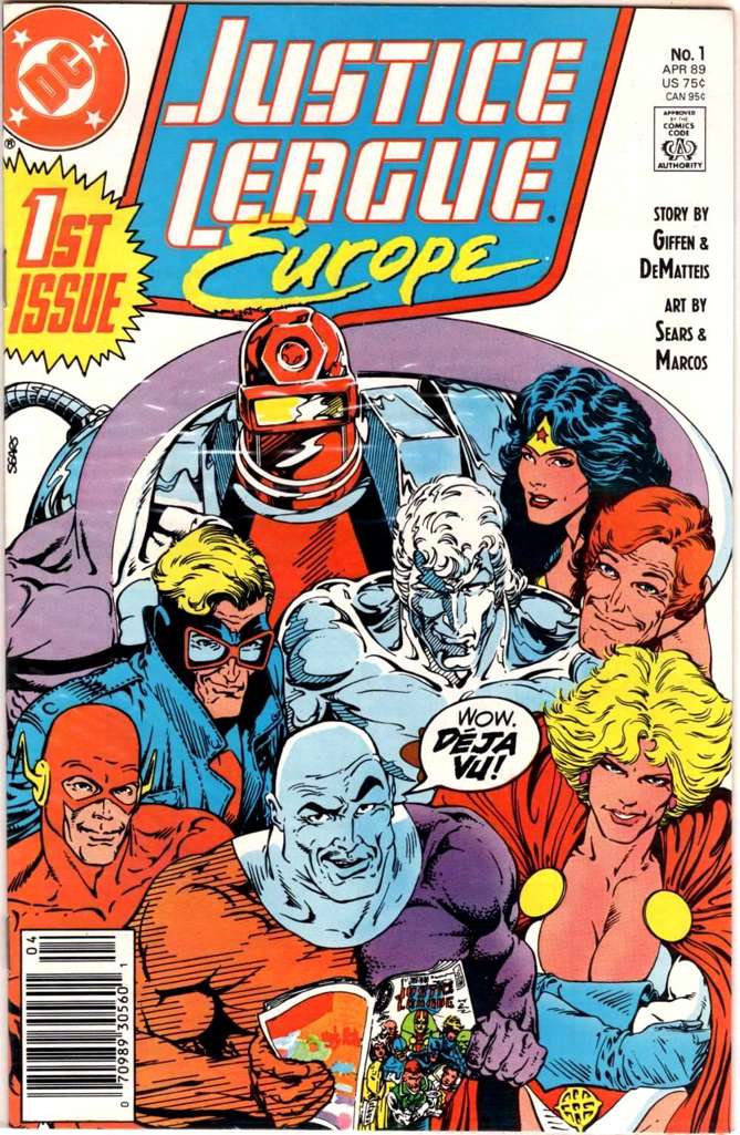Justice League Europe #1 Newsstand Edition