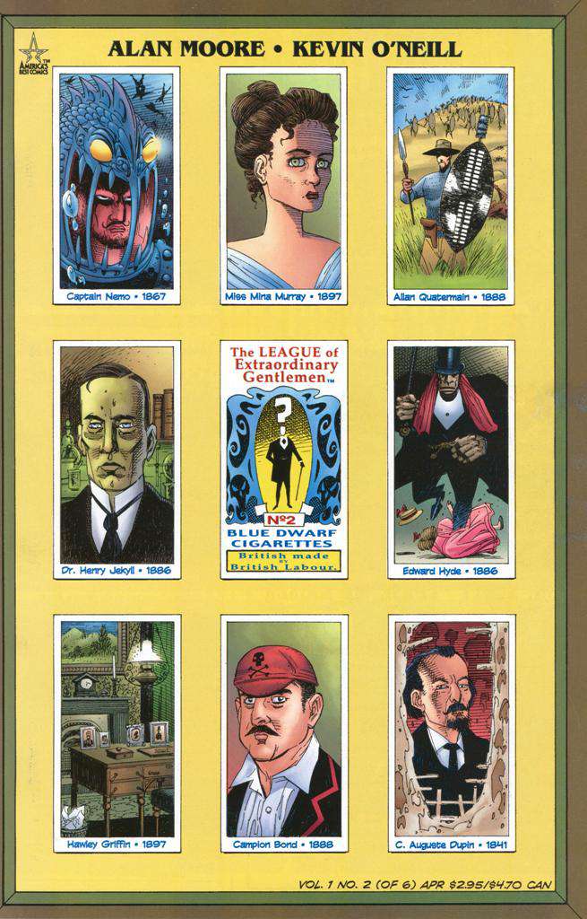 The League of Extraordinary Gentlemen #2