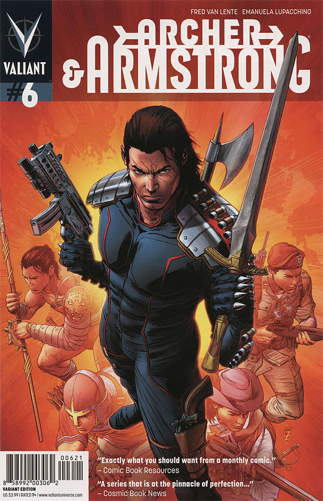 Archer and Armstrong (2nd Series) #6 Variation A