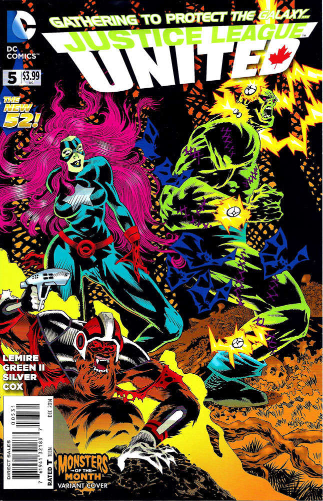 Justice League United #5 Variation B