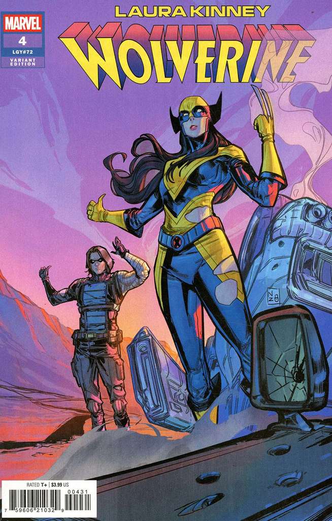 Laura Kinney: Wolverine #4 Variation B