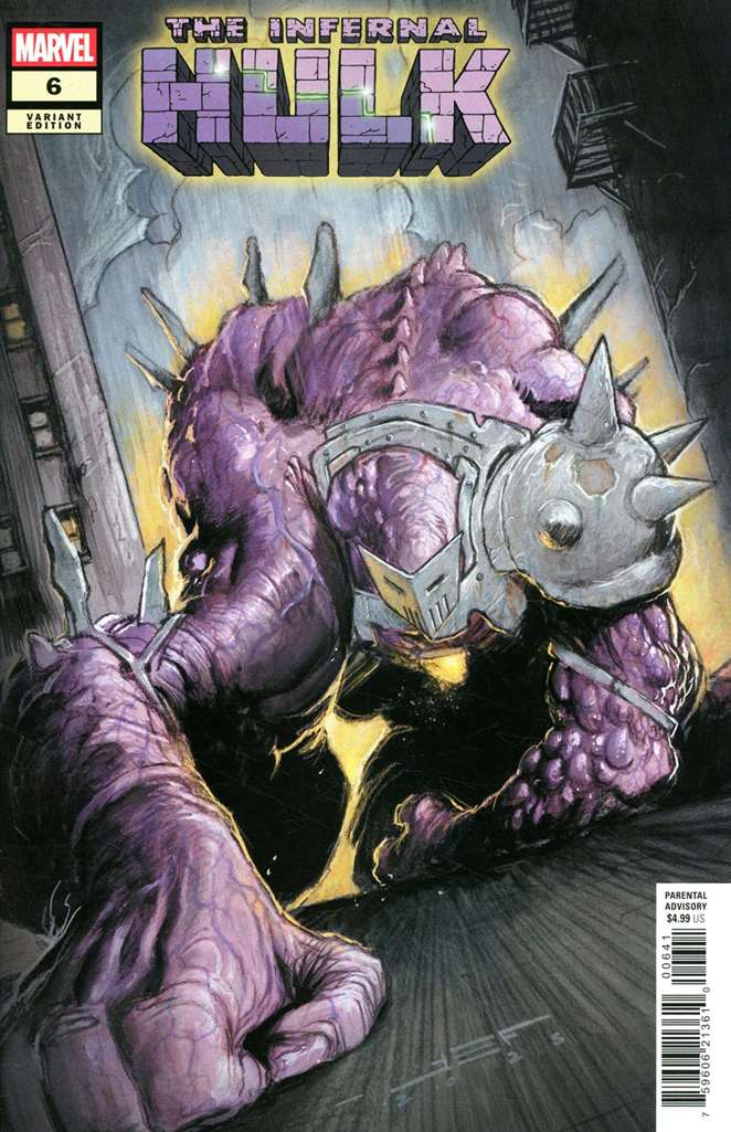 The Infernal Hulk #6 Variation C