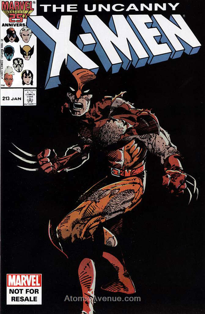 The Uncanny X-Men #213  - 2nd printing