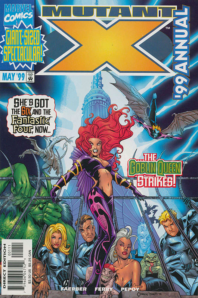 Mutant X (1st Series) Annual #1999