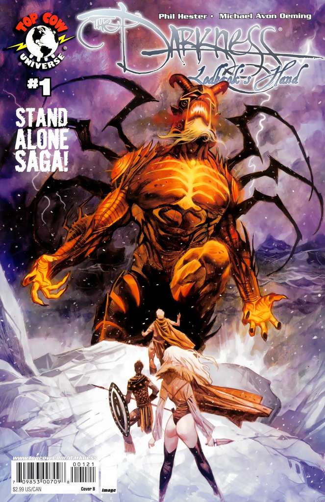 The Darkness: Lodbrok’s Hand #1 Variation B