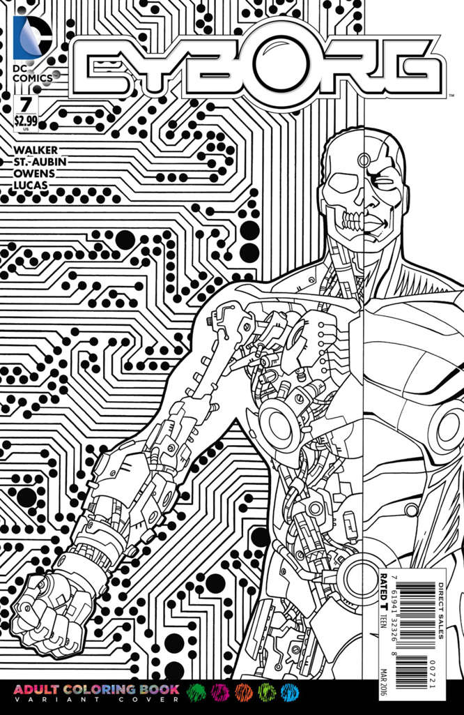 Cyborg #7 Variation A