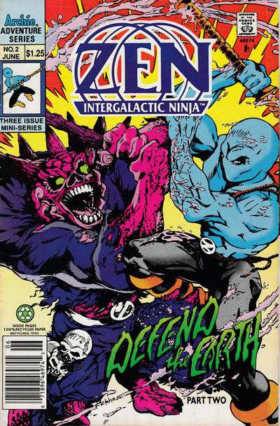 Zen Intergalactic Ninja (4th Series) #2 Newsstand Edition