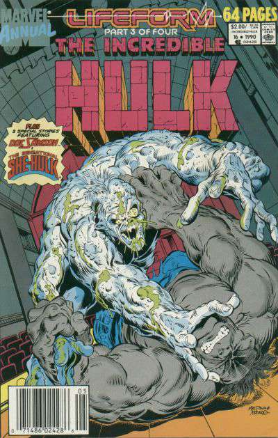 The Incredible Hulk Annual #16 Newsstand Edition