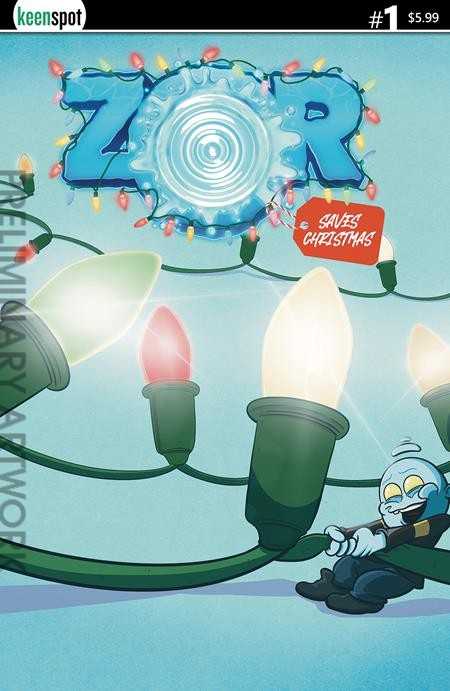 Zor Saves Christmas #1 Variation B