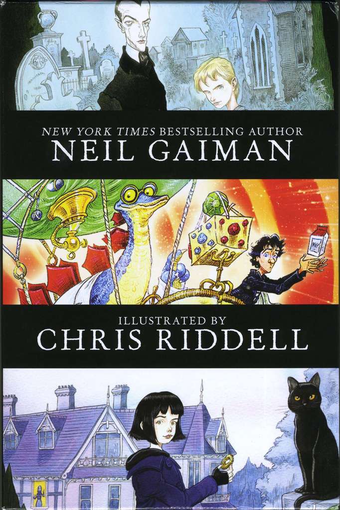Neil Gaiman/Chris Riddell 3-Book Box Set