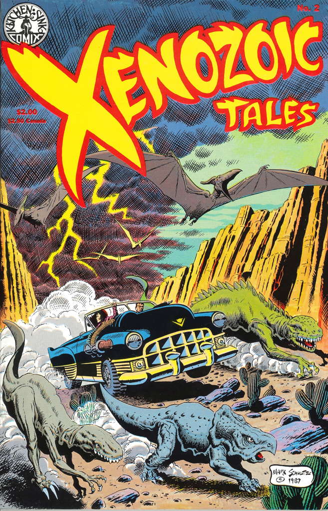 Xenozoic Tales #2  - 2nd printing