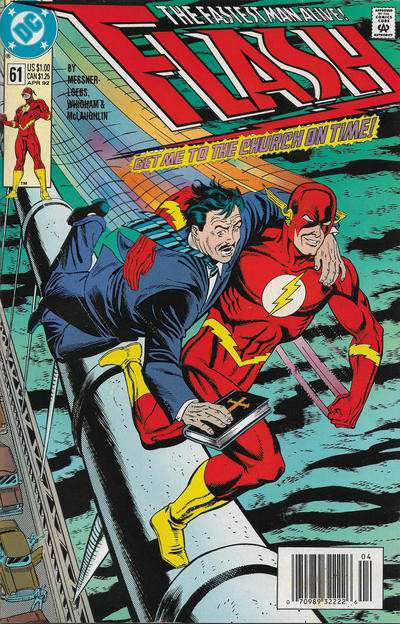 Flash (2nd Series) #61 Newsstand Edition