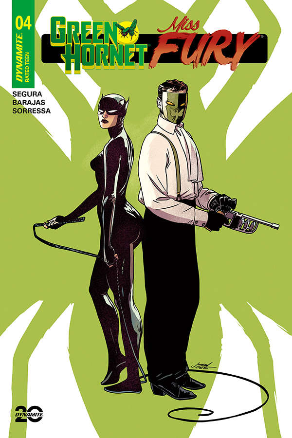 Green Hornet/Miss Fury #4 Variation C