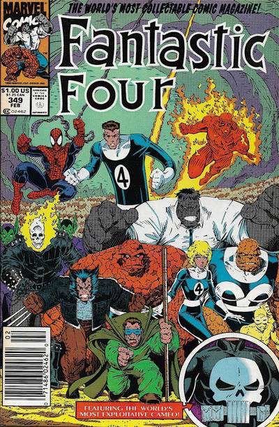 Fantastic Four (Vol. 1) #349 Newsstand Edition