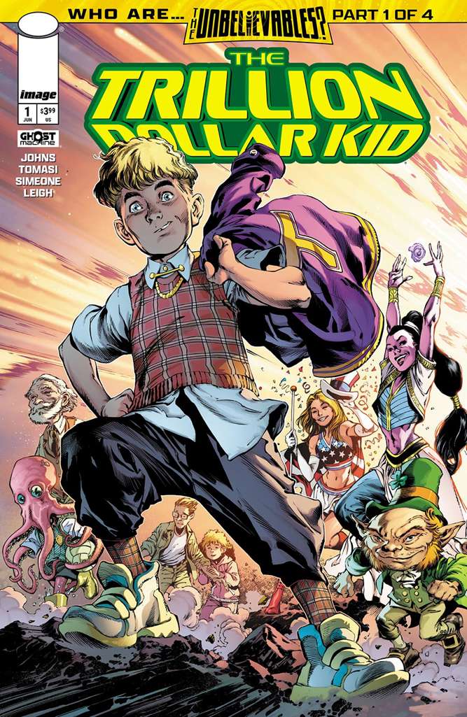 The Trillion Dollar Kid #1 Variation B