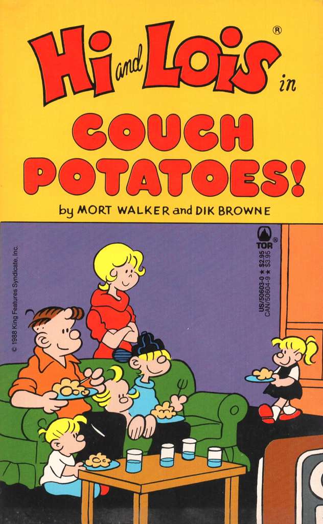 Hi and Lois in Couch Potatoes!