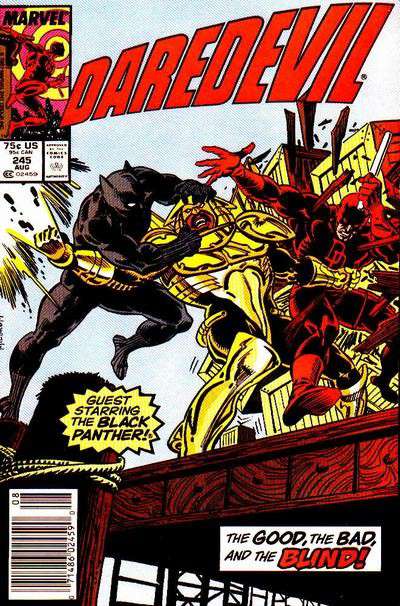 Daredevil #245 Newsstand Edition