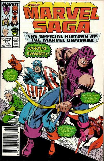 Marvel Saga #19 Newsstand Edition