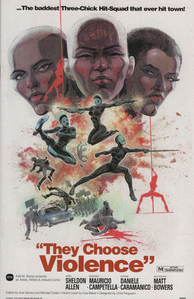 They Choose Violence #1 Variation B