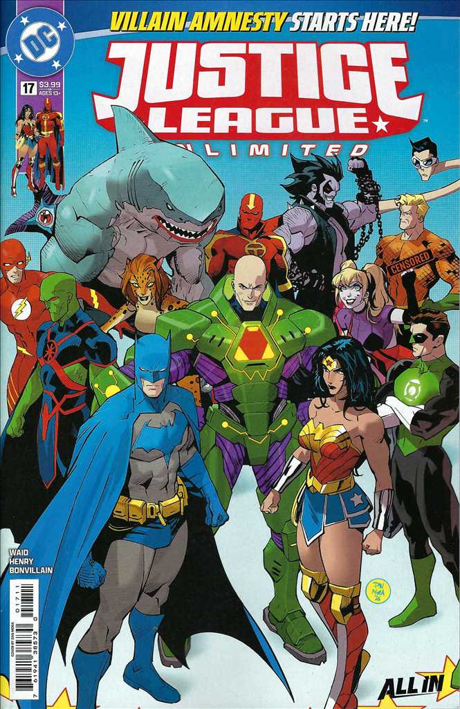 Justice League Unlimited (2nd Series) #17 Variation A