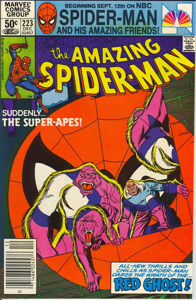 The Amazing Spider-Man #223 Newsstand Edition