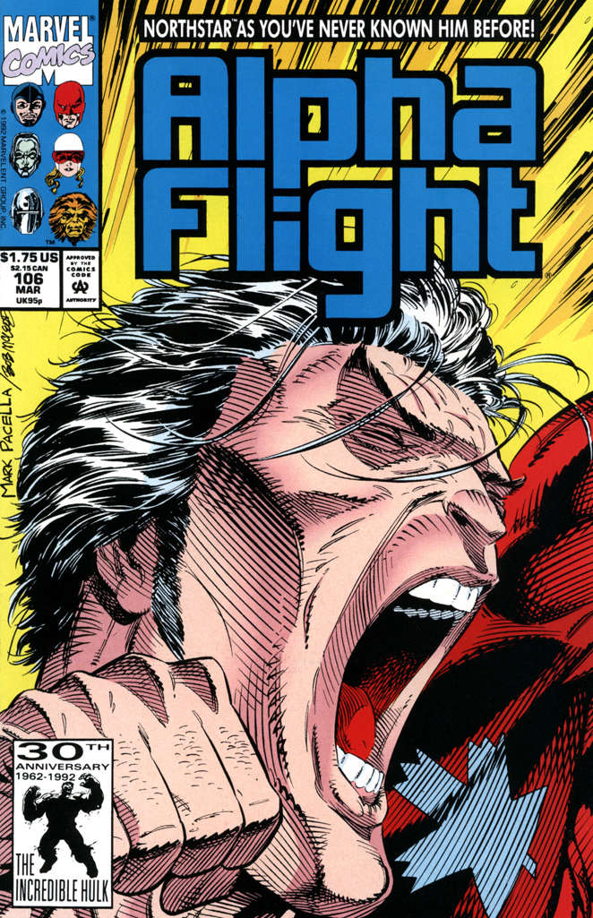 Alpha Flight (1st Series) #106  - 2nd printing
