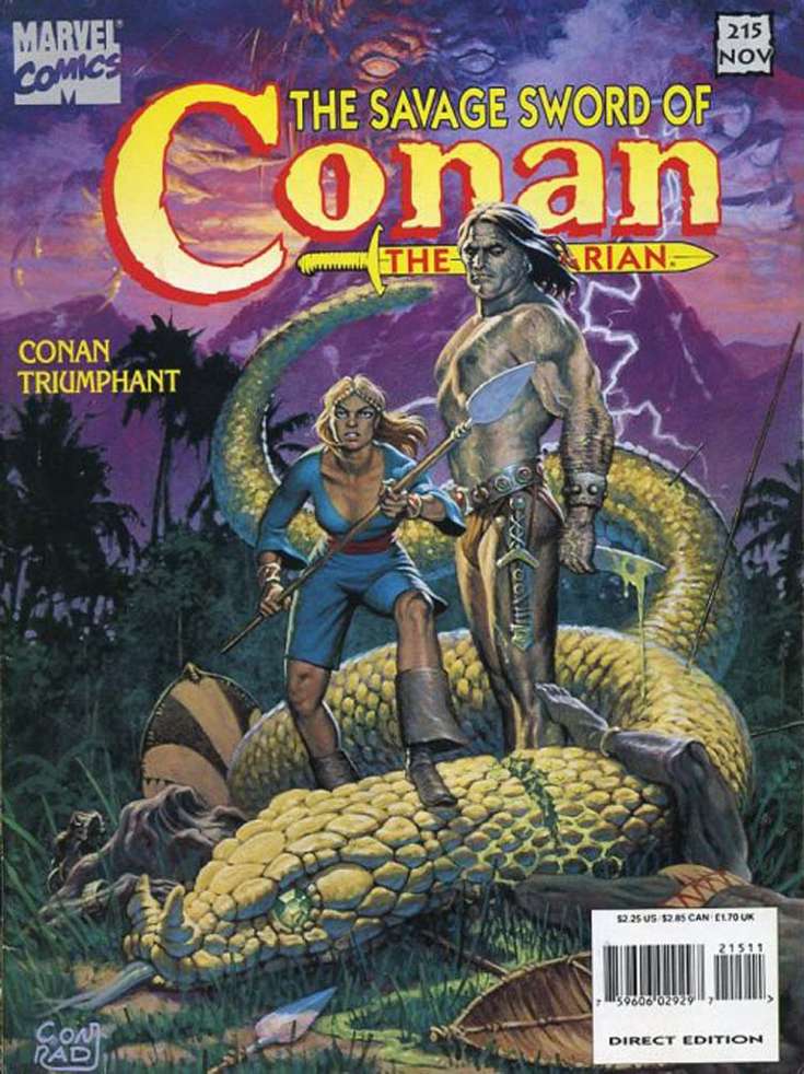Savage Sword of Conan #215