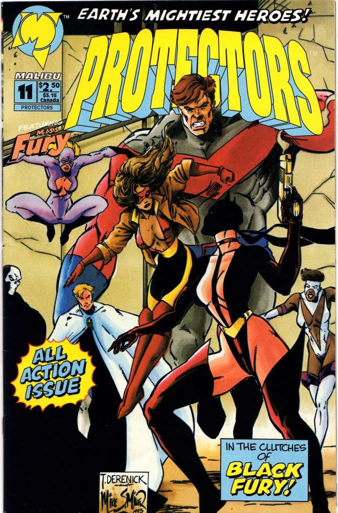 The Protectors (Malibu) #11 Collector’s Set