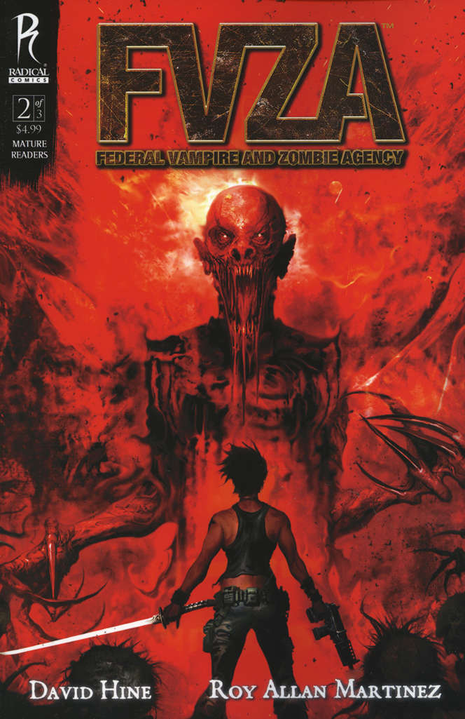 FVZA: Federal Vampire and Zombie Agency #2 Variation A