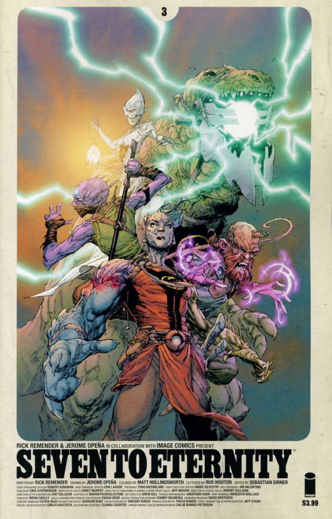 Seven to Eternity #3 Variation A