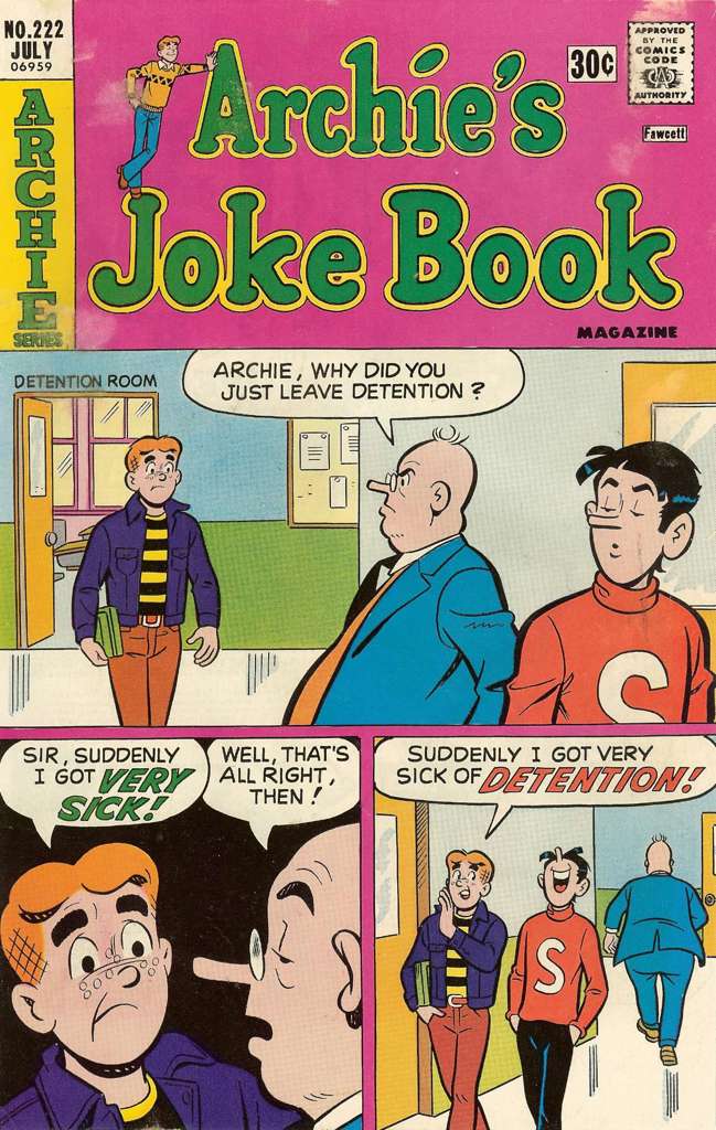 Archie’s Jokebook Magazine #222